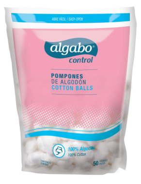 Pompones de Algodón x50 Unid. Algabo