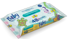 Toallitas Humedas BABY Algabo x48 Unid.