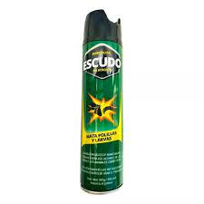 Insecticida Escudo x360 ml. Mata Polillas y Larvas 