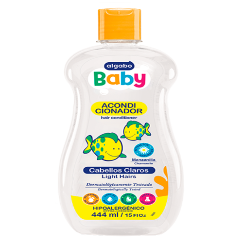 Acondicionador BABY Algabo x444 ml. Manzanilla (verde) 