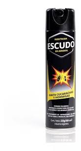 Insecticida Escudo x360 ml. Mata Cuca