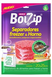 Separador para Freezer y Horno x25 Unid. BOLZIP