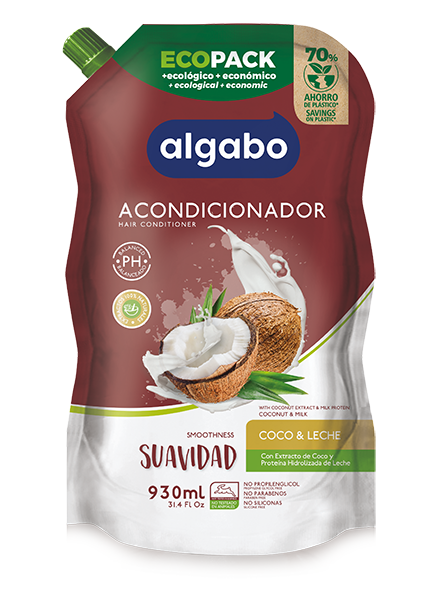 Repuesto Economico Acondiciandor x930 ml. Coco y leche