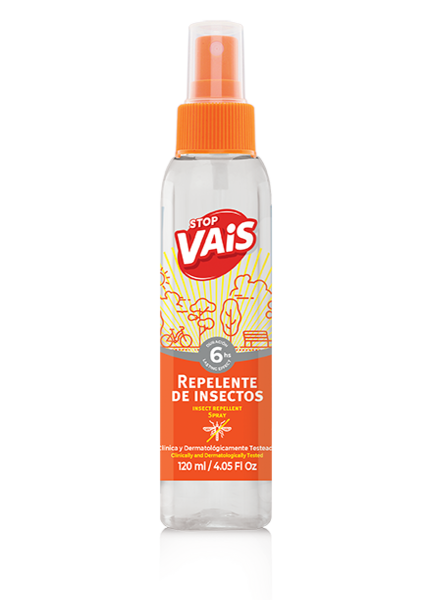 Repelente de Insectos Stop Vais Spray x120ml.