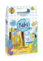 Set de Regalo BABY Algabo x2 Colonia+Polvo de Fecula