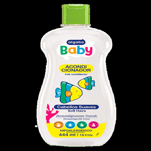 Acondicionador BABY Algabo x444 ml. Extra Suave (naranja) 