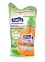 Repuesto Economico Jabon Liquido Antibacterial x300 ml.