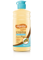 Crema para Peinar Algabo x300 ml. Aceite de Argan