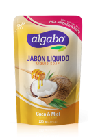 Repuesto Economico Jabon Liquido Algabo x220 ml. Karite y Aguacate