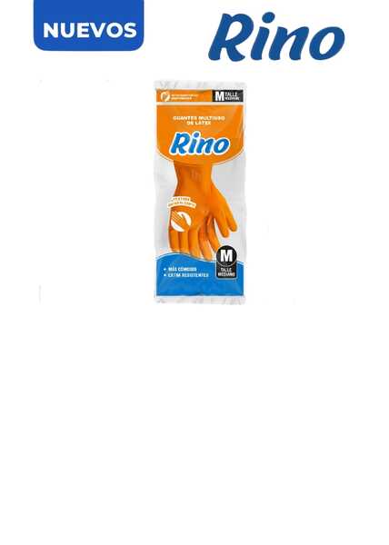 Rino Guantes de Latex Medianos